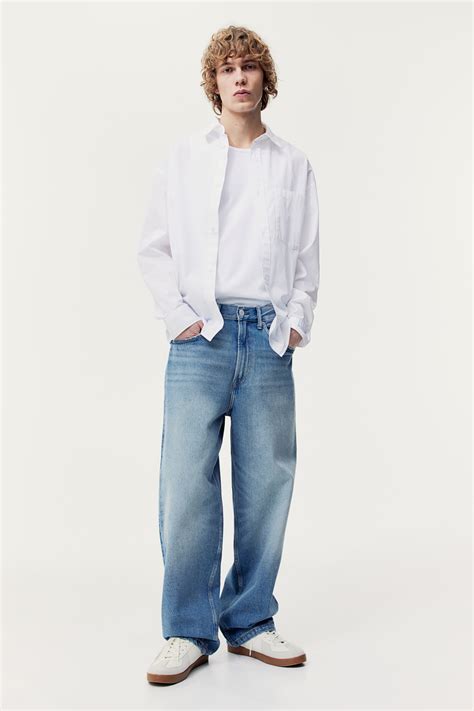 h&m baggy jeans|h meaning in text.